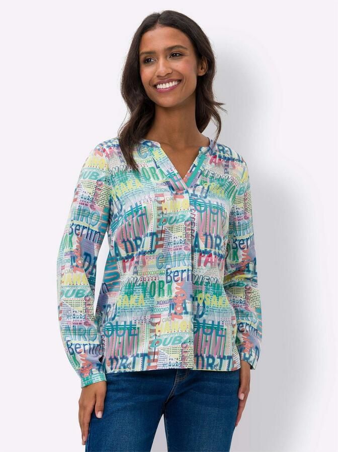 Heine Gedessineerde blouse