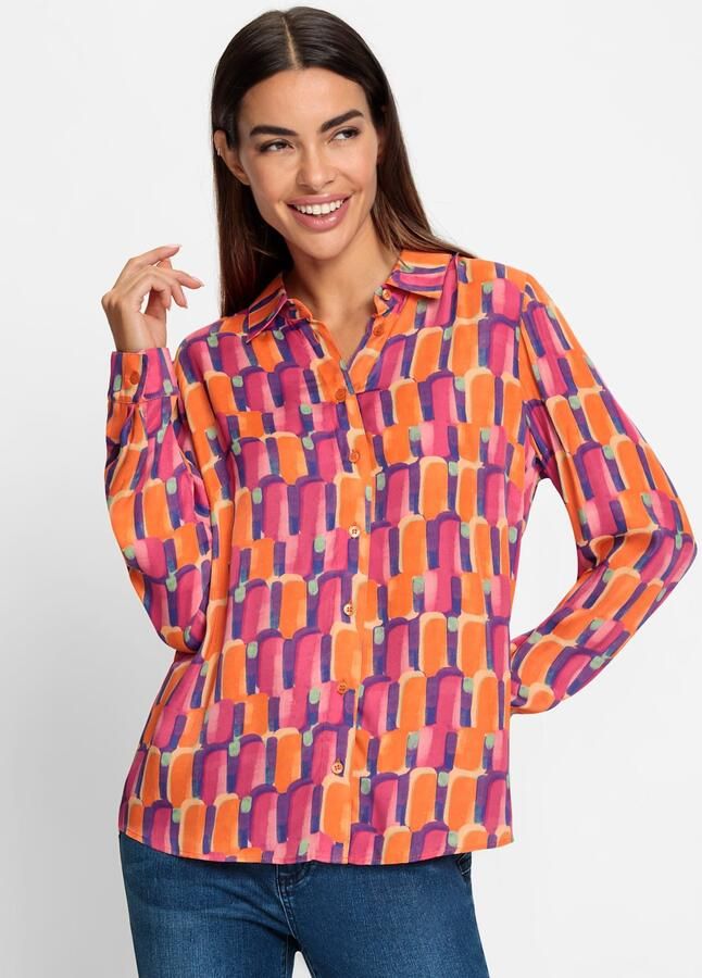 Heine Gedessineerde blouse - Foto 4