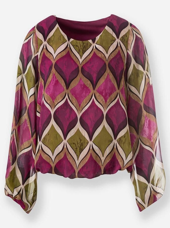 Heine Gedessineerde blouse - Foto 3