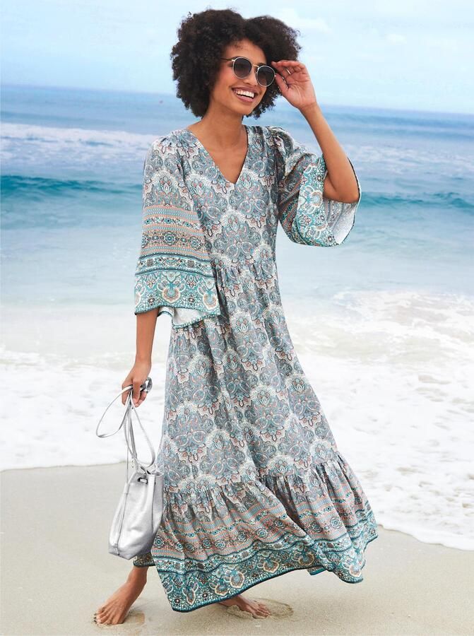 Heine Gedessineerde jurk - Foto 4