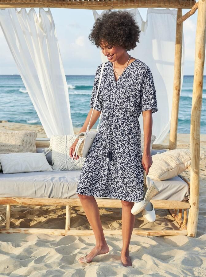 Heine Gedessineerde jurk - Foto 4