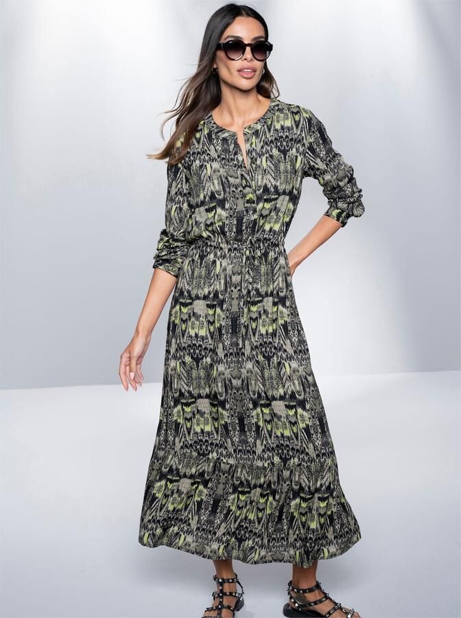 Heine Gedessineerde jurk - Foto 4