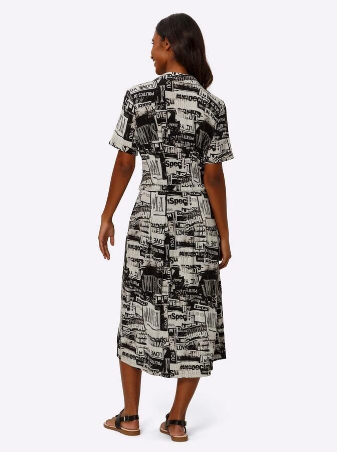 Heine Gedessineerde jurk - Foto 2