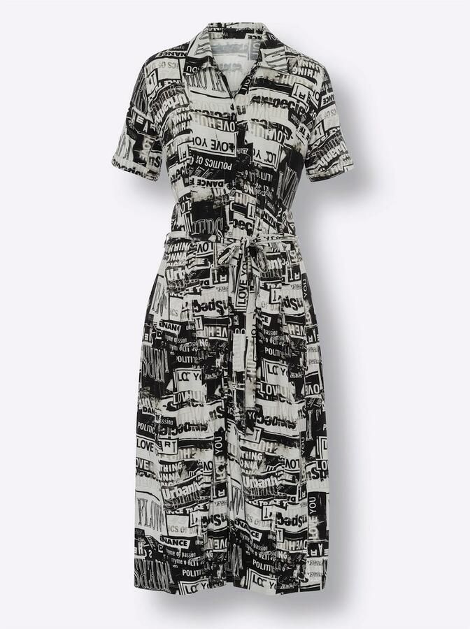 Heine Gedessineerde jurk - Foto 3