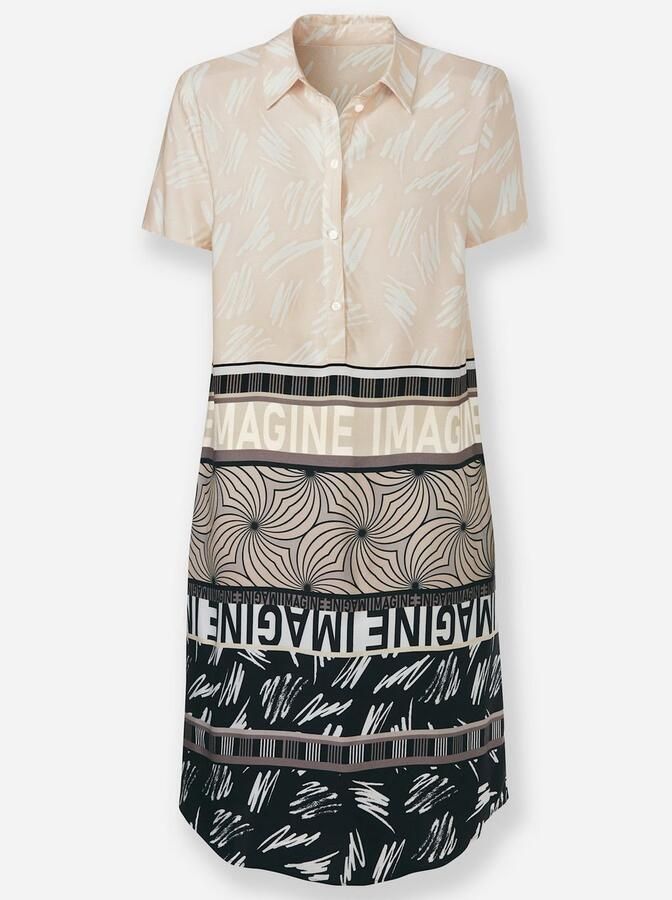 Heine Gedessineerde jurk - Foto 3