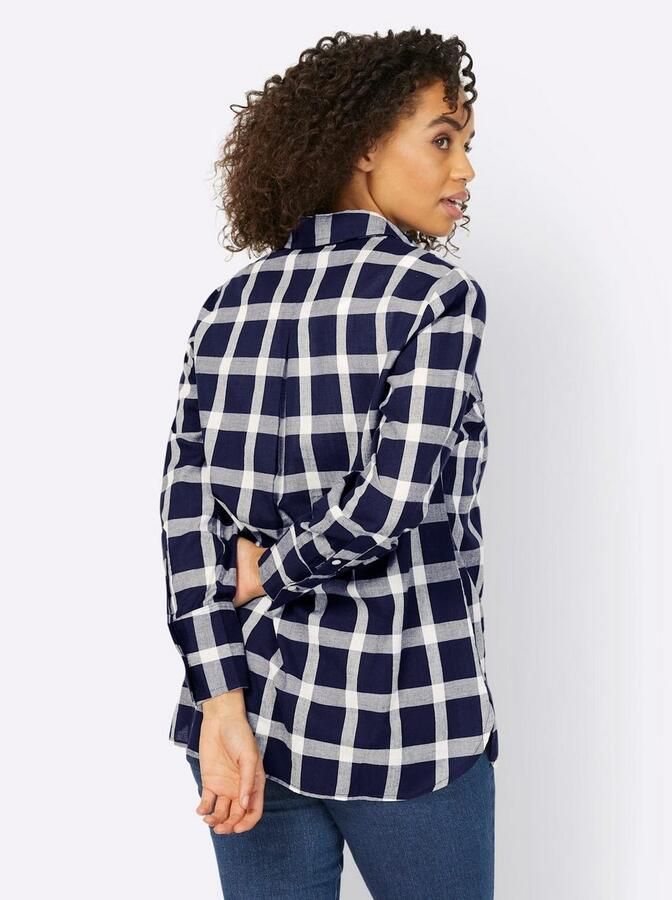 Heine Geruite blouse - Foto 2