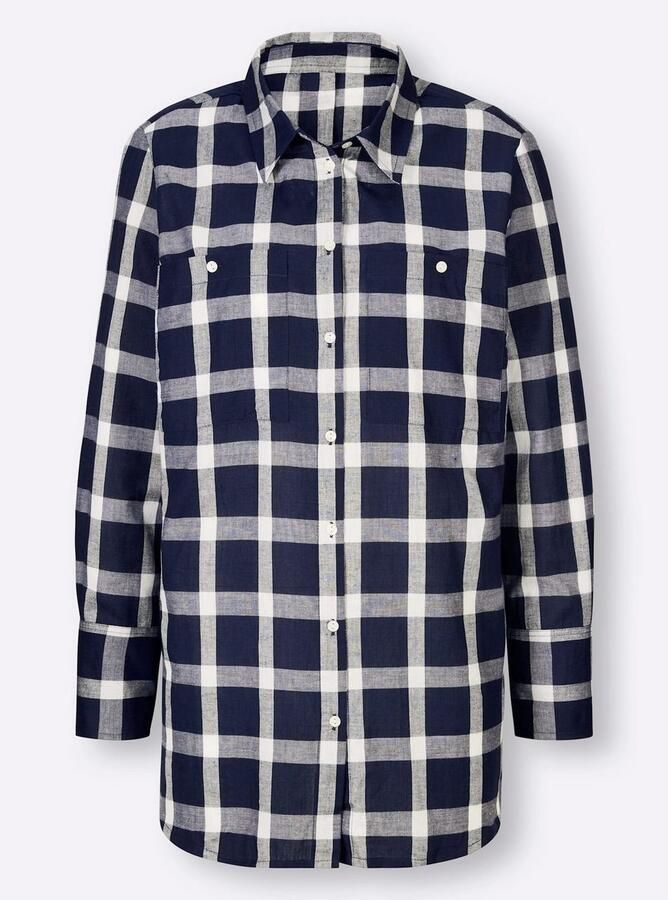 Heine Geruite blouse - Foto 3