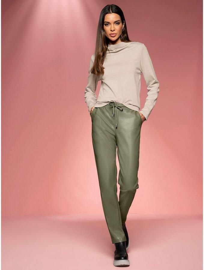 Heine Imitatieleren broek