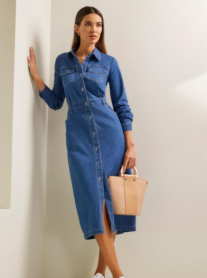 Heine Jeans jurk - Foto 4