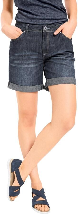 LINEA TESINI by Heine Jeansshort met omslag - Foto 2