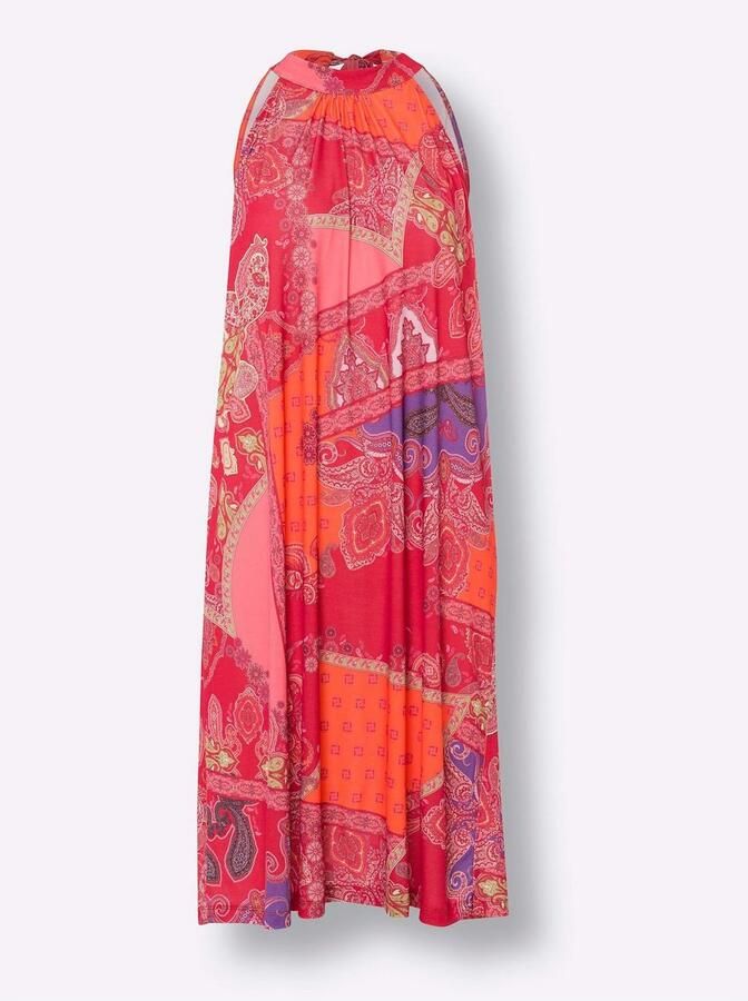 Heine Jurk in a-lijn Gedessineerde jurk - Foto 3