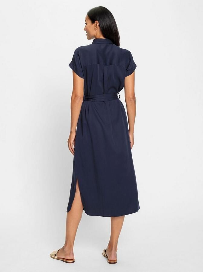 Heine Jurk met overhemdkraag Overhemdjurk - Foto 2