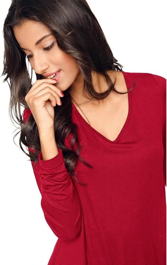 Heine Lang shirt (1-delig)