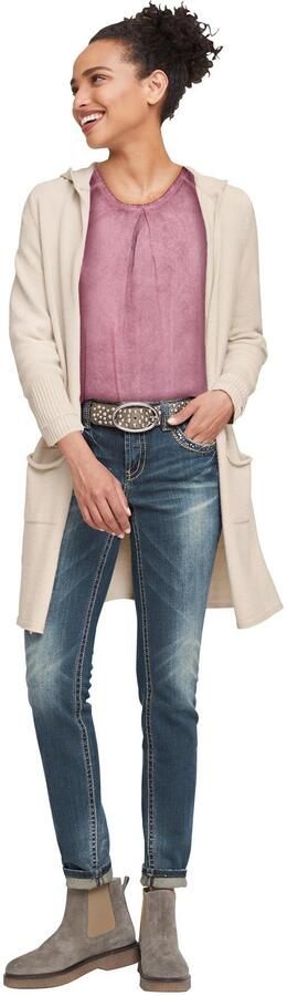 LINEA TESINI by Heine Lang vest met een capuchon - Foto 5