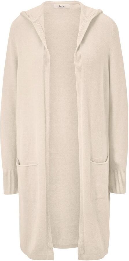 LINEA TESINI by Heine Lang vest met een capuchon - Foto 2