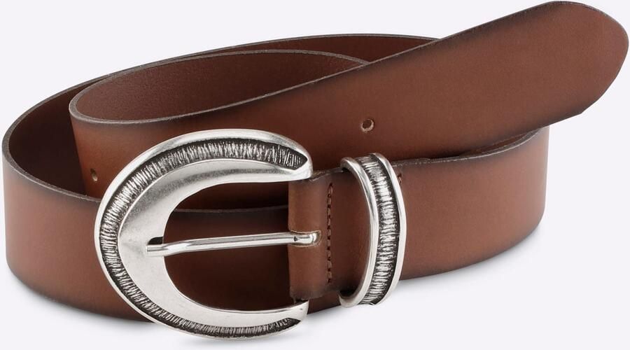 Heine Leren riem - Foto 2