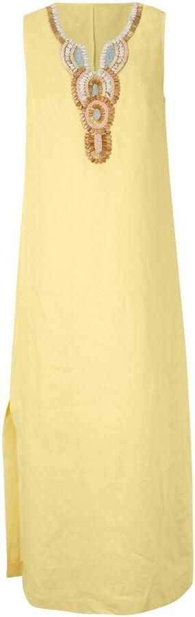 LINEA TESINI by Heine Maxi jurk met sieradenapplicatie - Foto 3