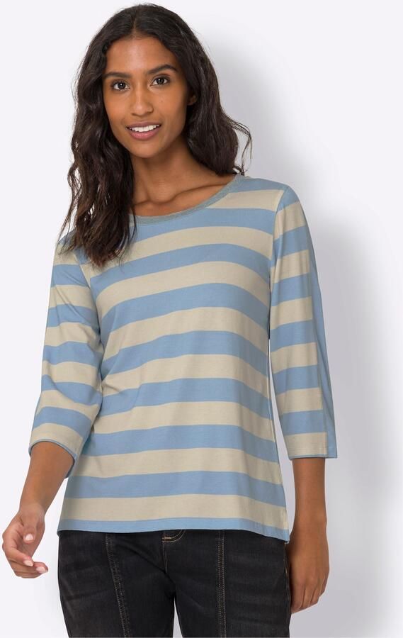 Heine Shirt met 3 4 mouwen Gedessineerd shirt (1-delig) - Foto 3