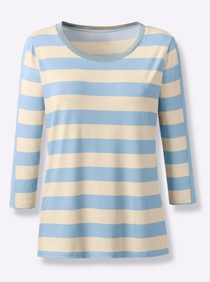 Heine Shirt met 3 4 mouwen Gedessineerd shirt (1-delig) - Foto 2