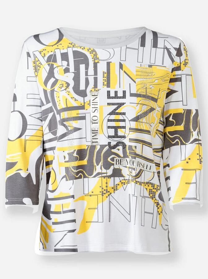 Heine Shirt met 3 4 mouwen Gedessineerd shirt (1-delig) - Foto 3