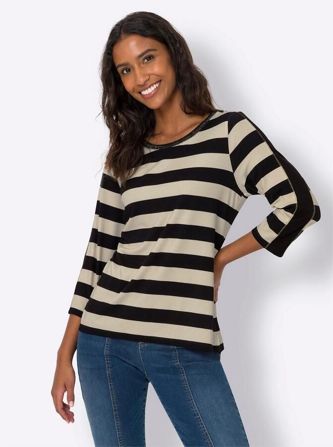 Heine Shirt met 3 4 mouwen Gedessineerd shirt (1-delig) - Foto 2