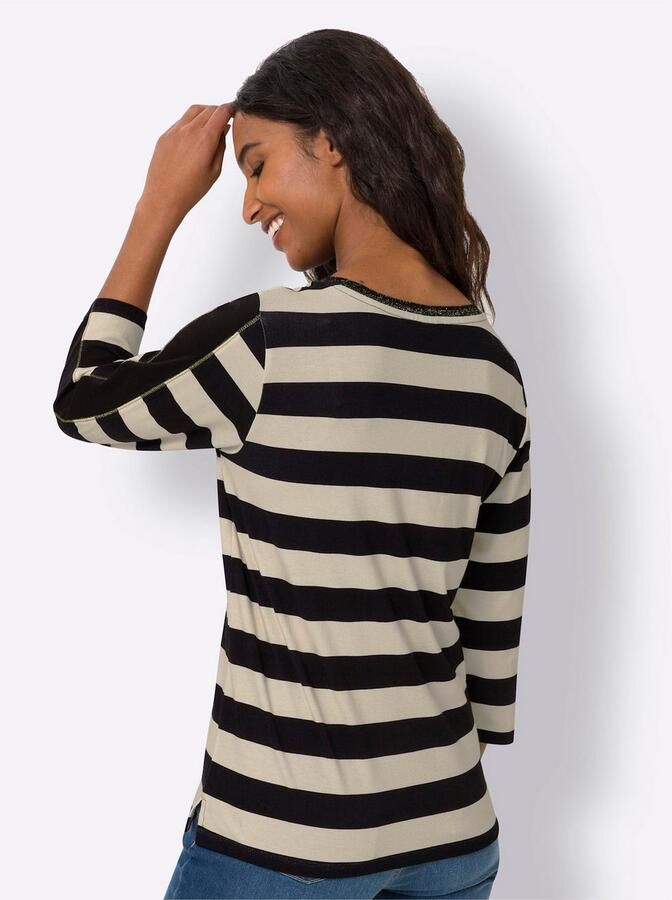 Heine Shirt met 3 4 mouwen Gedessineerd shirt (1-delig) - Foto 3