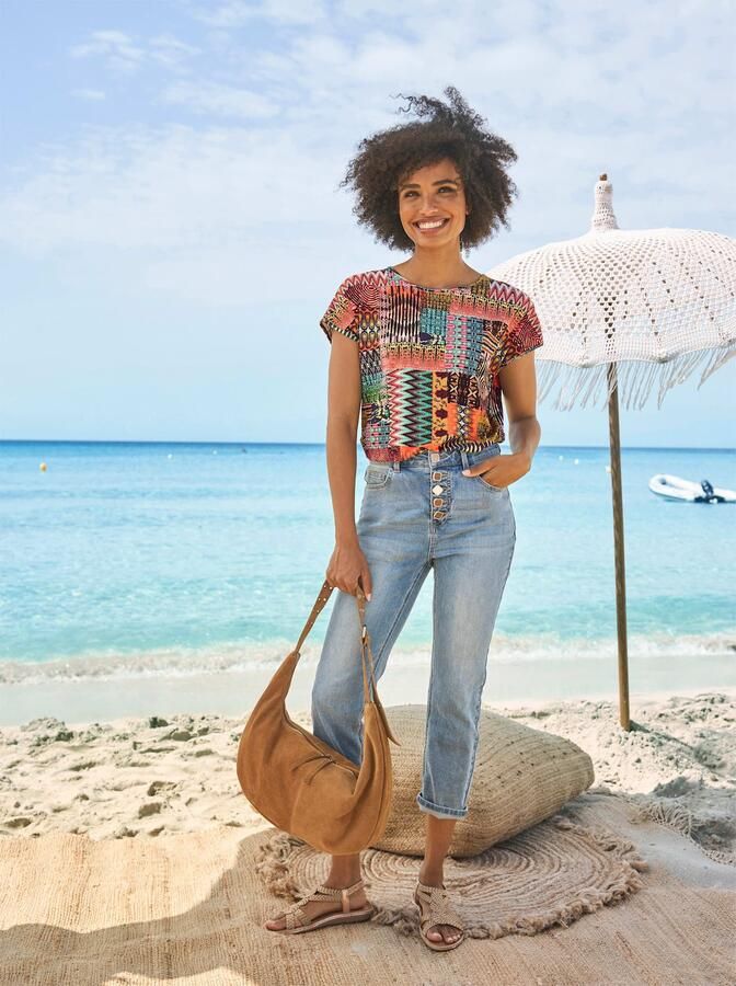 Heine Shirt met korte mouwen Gedessineerd shirt (1-delig) - Foto 4