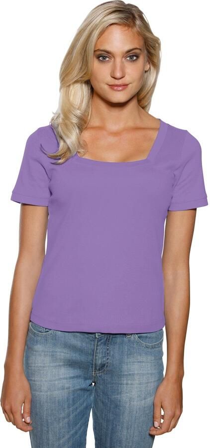 Heine Shirt met korte mouwen Shirt met carréhals (1-delig) - Foto 3