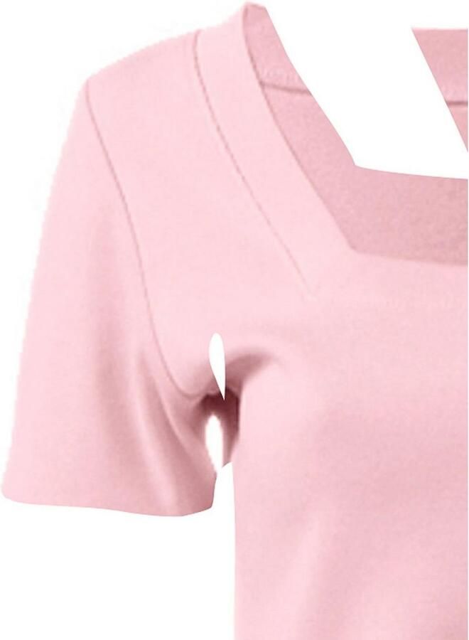 Heine Shirt met korte mouwen Shirt met carréhals (1-delig) - Foto 3