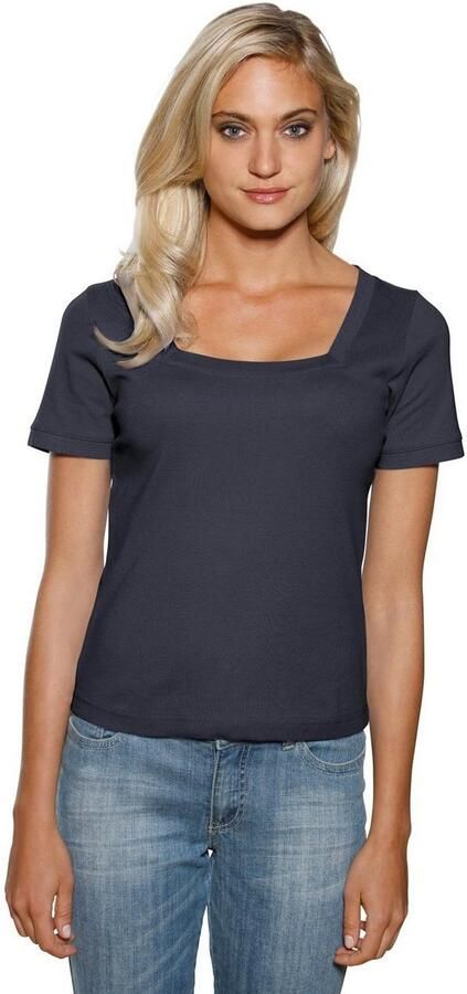 Heine Shirt met korte mouwen Shirt met carréhals (1-delig) - Foto 5