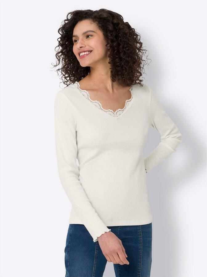 Heine Shirt met lange mouwen (1-delig)