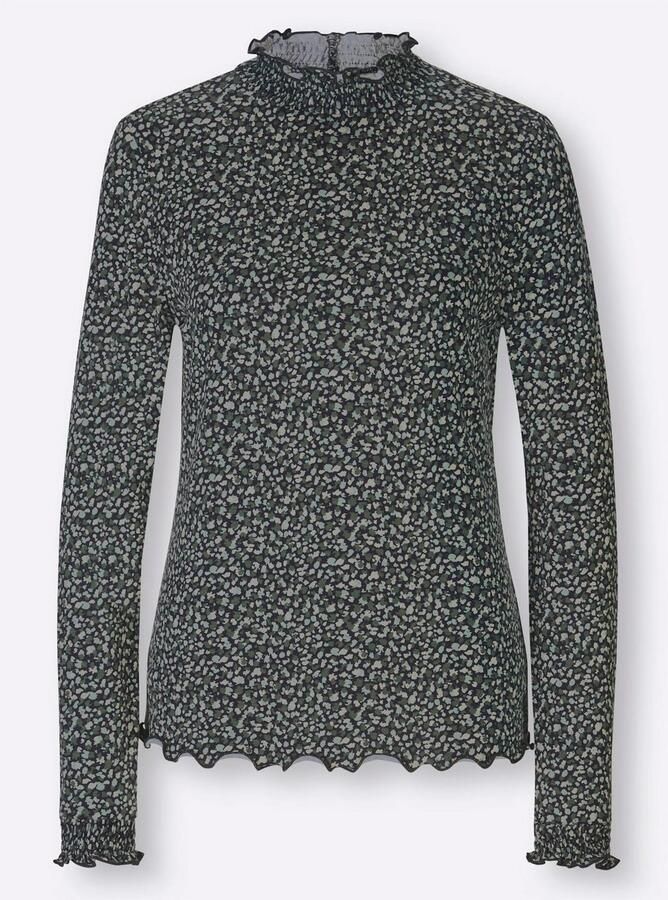 Heine Shirt met lange mouwen Gedessineerd shirt (1-delig) - Foto 3