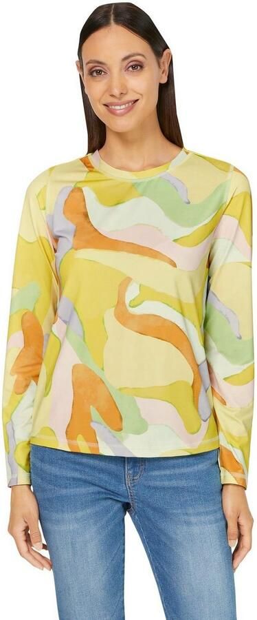 Heine Shirt met lange mouwen Gedessineerd shirt (1-delig) - Foto 3