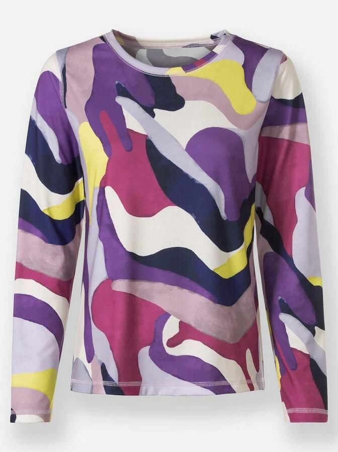 Heine Shirt met lange mouwen Gedessineerd shirt (1-delig) - Foto 3