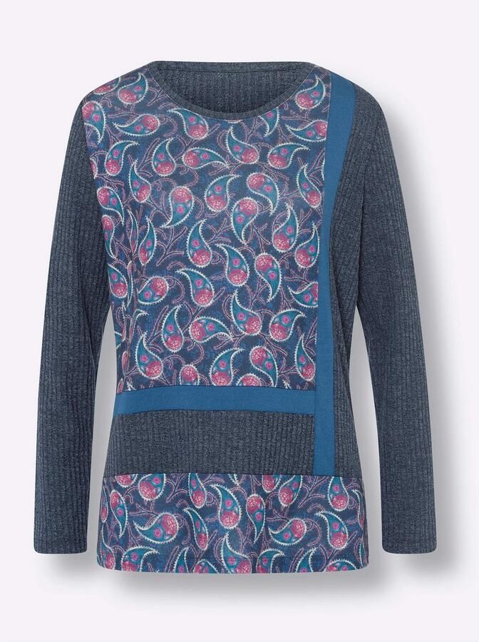 Heine Shirt met lange mouwen Gedessineerd shirt (1-delig) - Foto 3