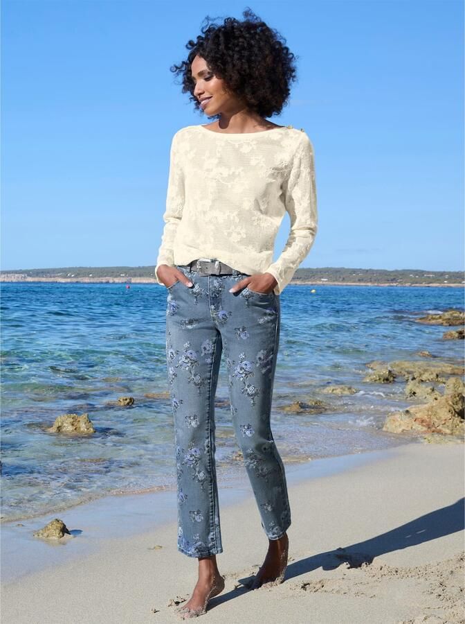 Heine Shirt met lange mouwen Kanten shirt (1-delig) - Foto 4