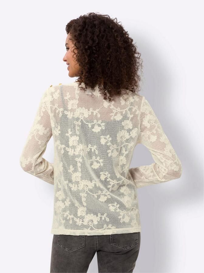 Heine Shirt met lange mouwen Kanten shirt (1-delig) - Foto 2