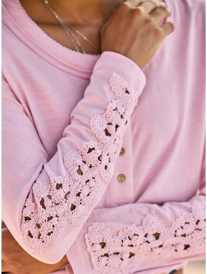 Heine Shirt met lange mouwen Shirt (1-delig)