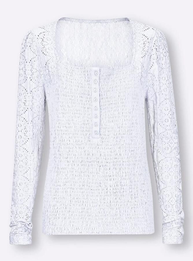 Heine Shirt met lange mouwen Shirt (1-delig)