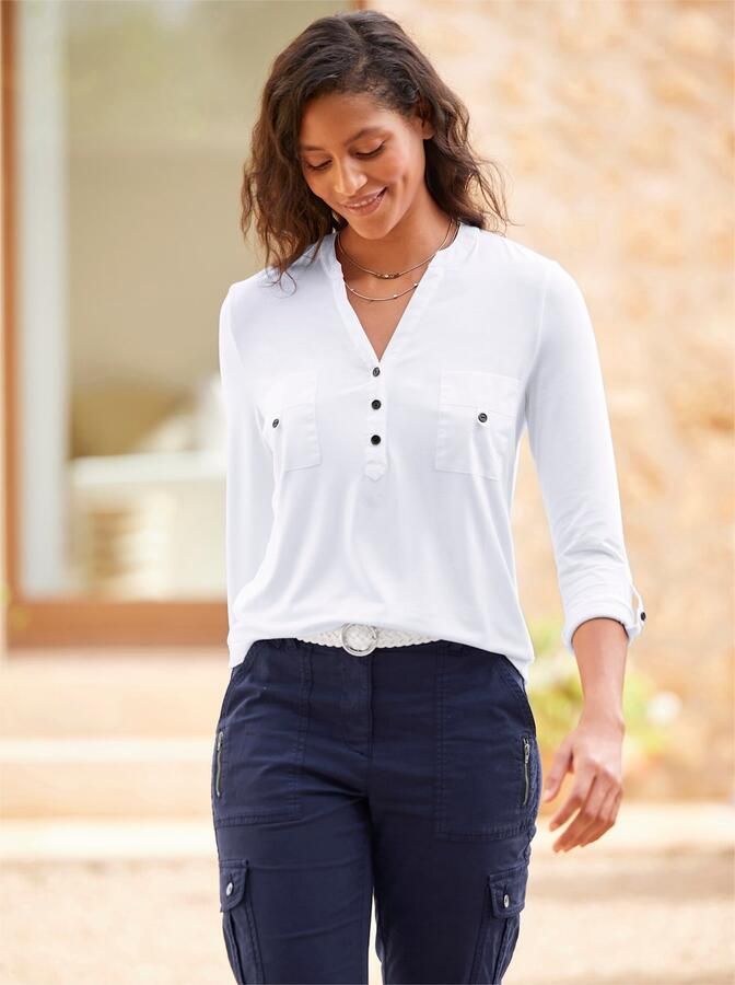 Heine Shirt met lange mouwen Shirtblouse (1-delig) - Foto 4