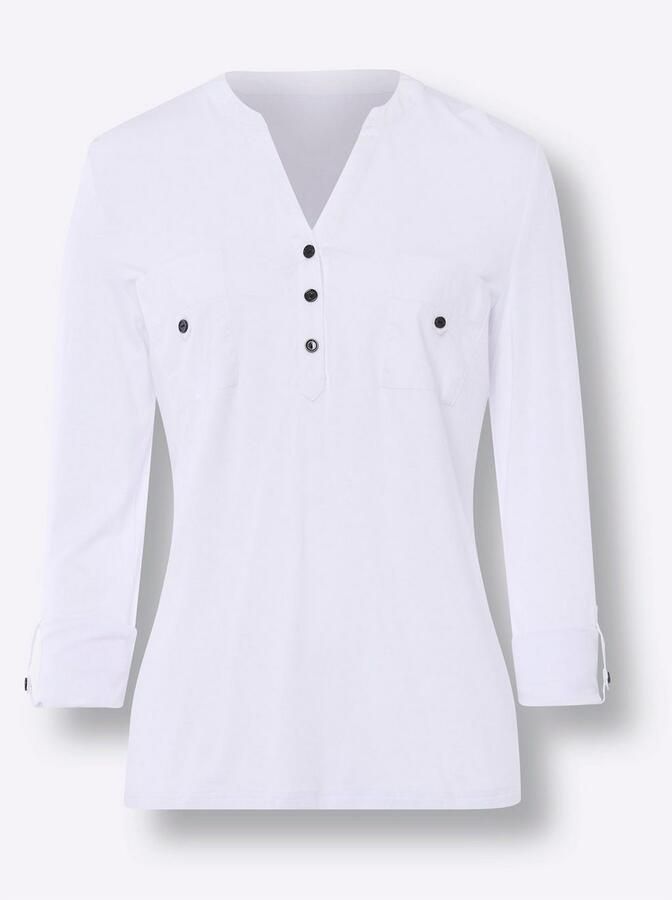 Heine Shirt met lange mouwen Shirtblouse (1-delig) - Foto 3