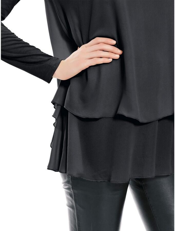 Heine Shirt met ronde hals (1-delig)