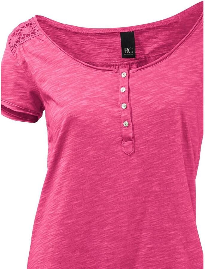 Heine Shirt met ronde hals (1-delig)