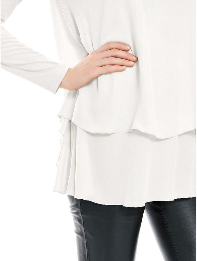 Heine Shirt met ronde hals (1-delig)