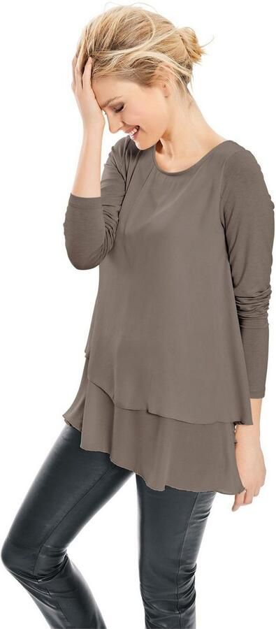 Heine Shirt met ronde hals (1-delig) - Foto 3