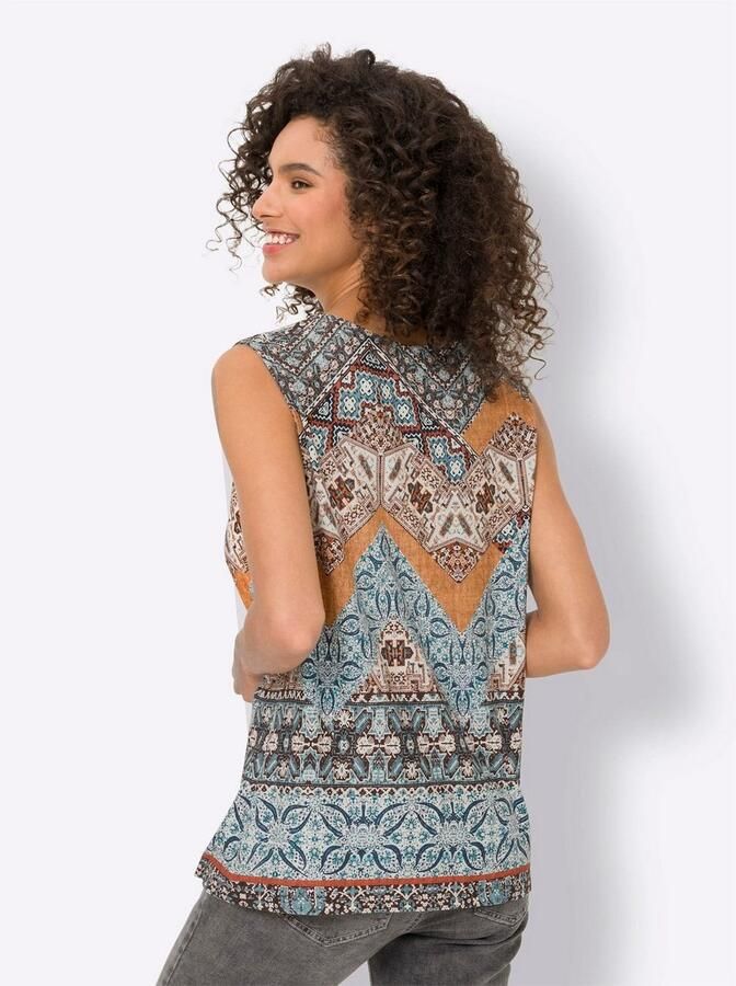 Heine Shirt met ronde hals Gedessineerd shirt (1-delig) - Foto 2