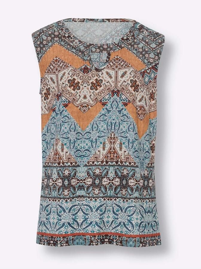 Heine Shirt met ronde hals Gedessineerd shirt (1-delig) - Foto 3