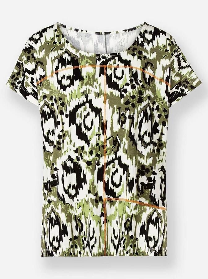 Heine Shirt met ronde hals Gedessineerd shirt (1-delig) - Foto 3