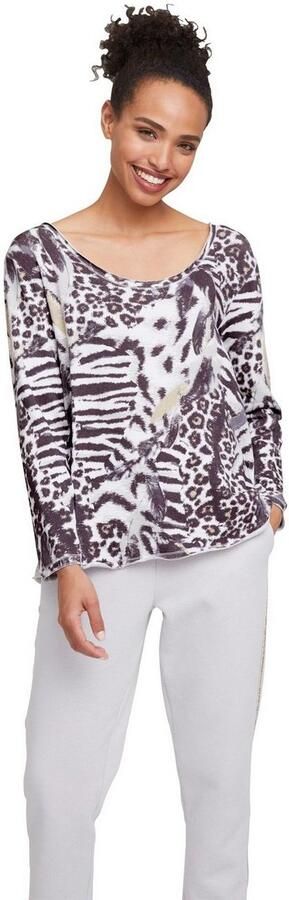 Heine Shirt met ronde hals Gedessineerd shirt (1-delig) - Foto 4