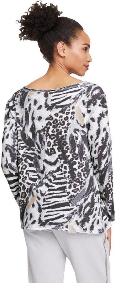 Heine Shirt met ronde hals Gedessineerd shirt (1-delig) - Foto 3